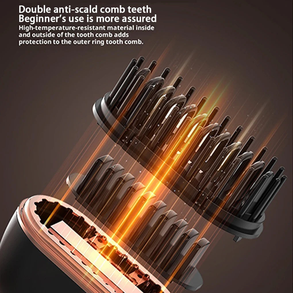 Portable Hair Straightening Comb Wireless Charging Hairdressing Tool No Damage Hair Styling Comb Hair Styling Tool